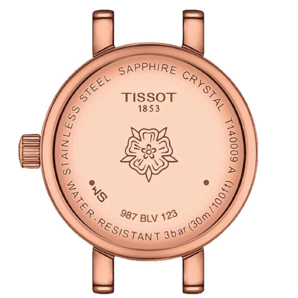 ΡΟΛΟΙ TISSOT T1400093311100 TISSOT T-Lady Lovely Round Rose Gold Stainless Steel Bracelet