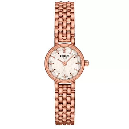 ΡΟΛΟΙ TISSOT T1400093311100 TISSOT T-Lady Lovely Round Rose Gold Stainless Steel Bracelet