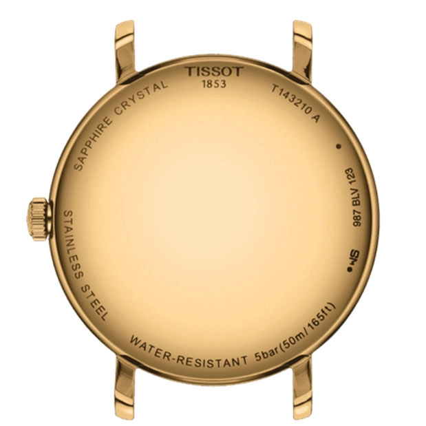 ΡΟΛΟΙ TISSOT T1432103302100 TISSOT Everytime Lady Gold Stainless Steel Bracele