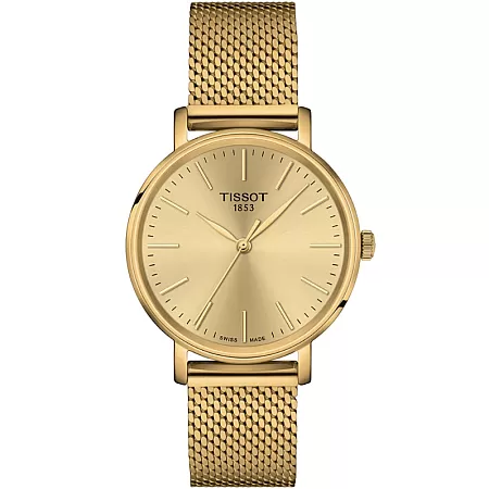 ΡΟΛΟΙ TISSOT T1432103302100 TISSOT Everytime Lady Gold Stainless Steel Bracele