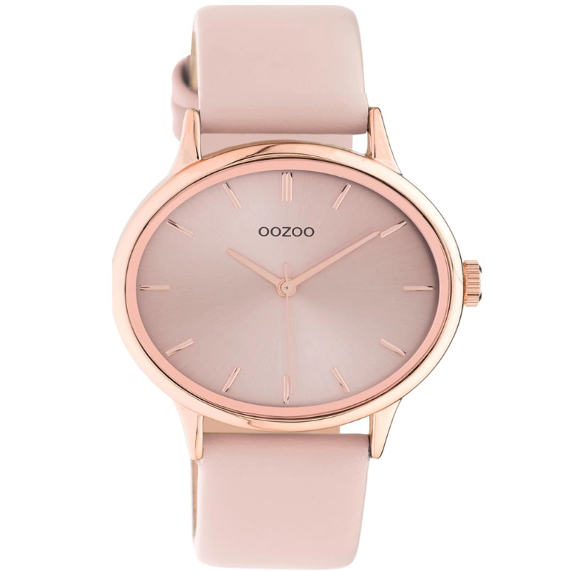 ΡΟΛΟΙ OOZOO C11052 OOZOO Timepieces Pink Leather Strap