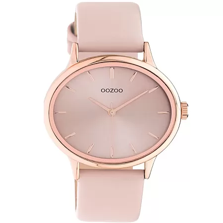 ΡΟΛΟΙ OOZOO C11052 OOZOO Timepieces Pink Leather Strap