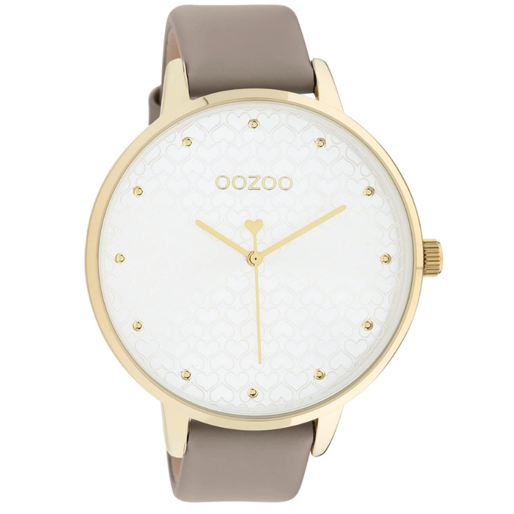 ΡΟΛΟΙ OOZOO C11037  OOZOO Timepieces Brown Leather Strap