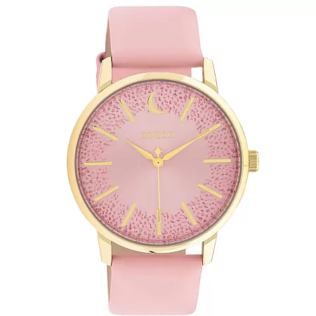 ΡΟΛΟΙ OOZOO C11042 OOZOO Timepieces Pink Leather Strap