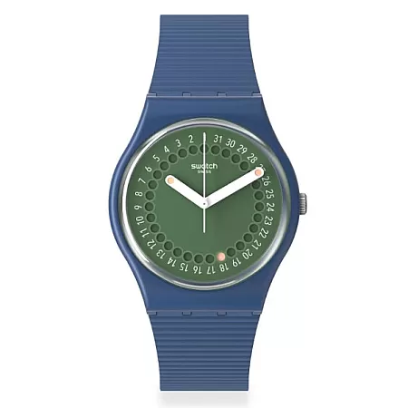 ΡΟΛΟΙ SWATCH  SO28N403 SWATCH Cycles Of Indigo Blue Silicone Strap