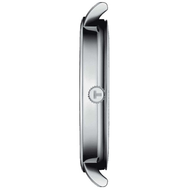 ΡΟΛΟΙ TISSOT  T1434101604100 TISSOT T-Classic Everytime Black Leather Strap
