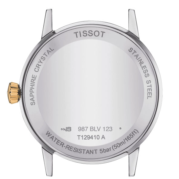 ΡΟΛΟΙ TISSOT  T1294102203100 TISSOT Classic Dream Two Tone Stainless Steel Bracelet