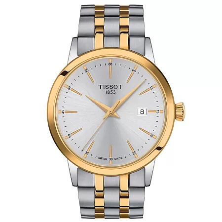 ΡΟΛΟΙ TISSOT  T1294102203100 TISSOT Classic Dream Two Tone Stainless Steel Bracelet