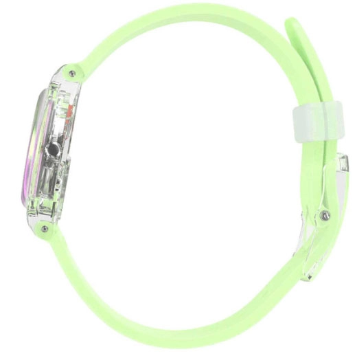 ΡΟΛΟΙ SWATCH   LK397 SWATCH Casual Green Light Green Silicone Strap