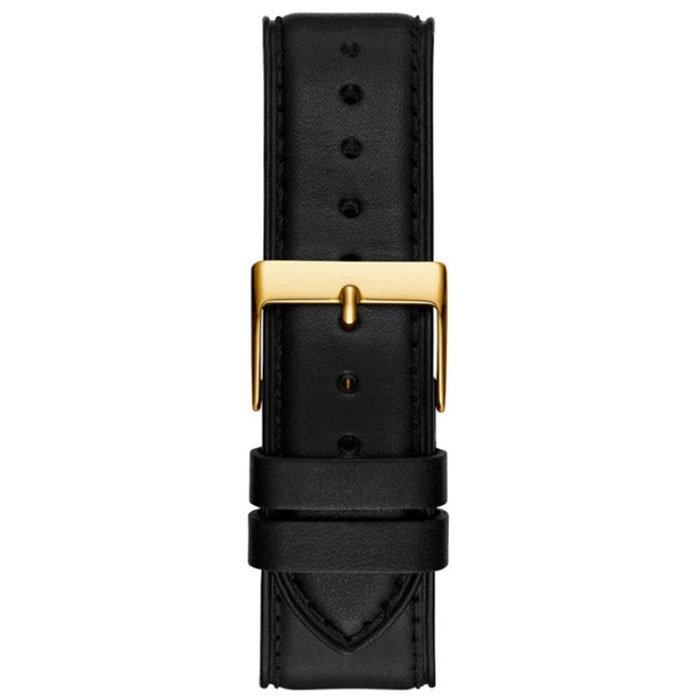 ΡΟΛΟΙ GUESS  GW0581G2 GUESS Insider Black Leather Strap