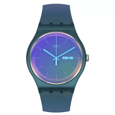 ΡΟΛΟΙ SWATCH  SO29N707 SWATCH Fade To Pink Multicolor Silicone Strap