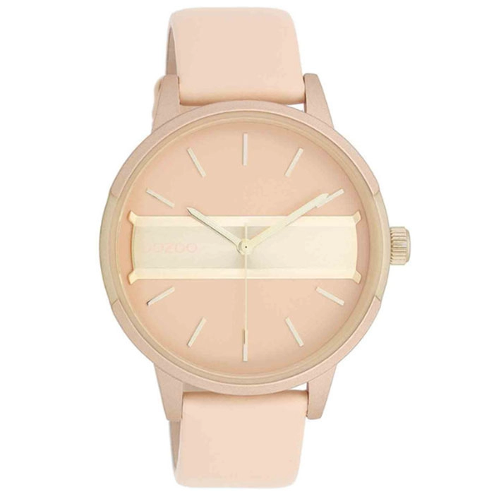 ΡΟΛΟΙ OOZOO  C11151 OOZOO Timepieces Pink Leather Strap