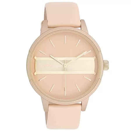 ΡΟΛΟΙ OOZOO  C11151 OOZOO Timepieces Pink Leather Strap