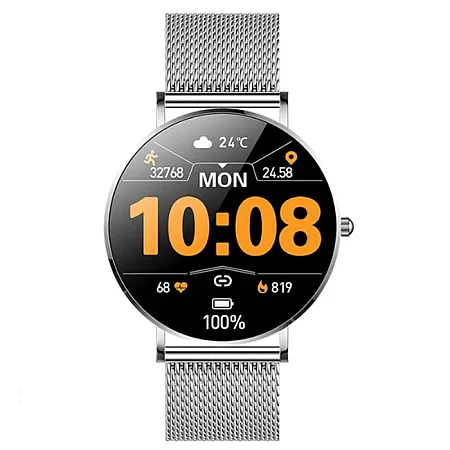 ΡΟΛΟΙ VOGUE  2020950481 VOGUE Astrea Smartwatch Silver Stainless Steel Bracelet