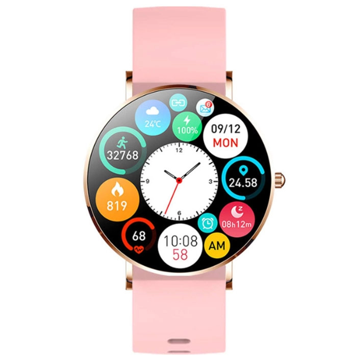 ΡΟΛΟΙ VOGUE  2020950421 VOGUE Astrea Smartwatch Pink Silicone Strap
