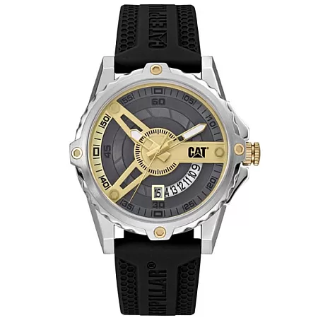 ΡΟΛΟΙ CATERPILLAR  AM14121223 CATERPILLAR Newport Black Silicone Strap