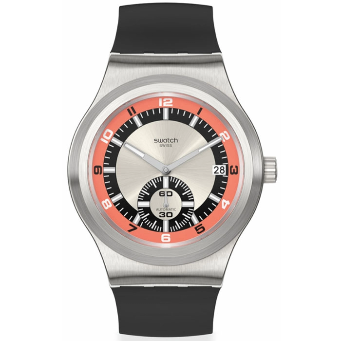 ΡΟΛΟΙ SWATCH  SY23S413 SWATCH Confidence 51 Black Silicone Strap