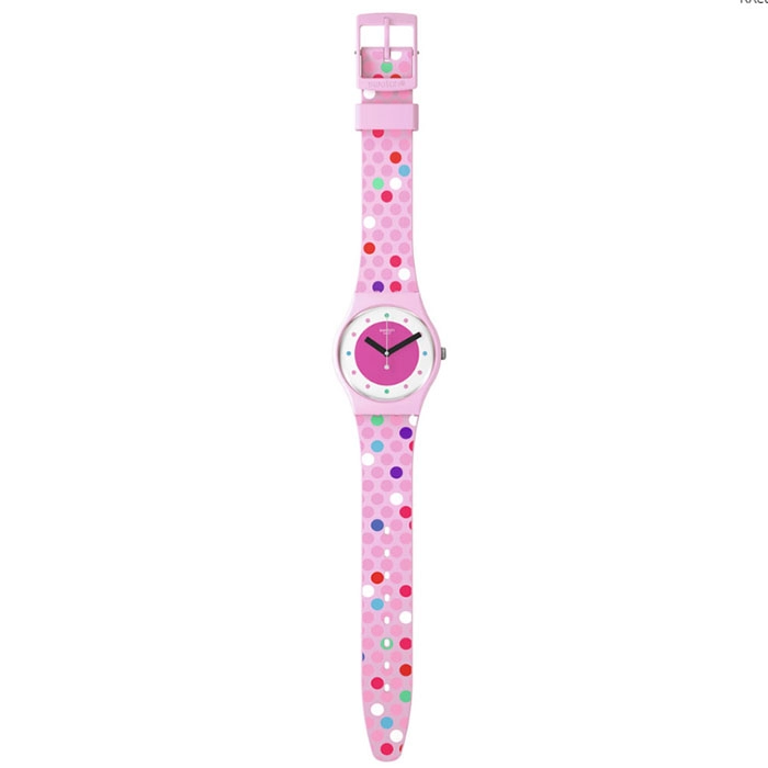 ΡΟΛΟΙ SWATCH  SO28P109 SWATCH Blowing Bubbles Multicolor Silicone Strap