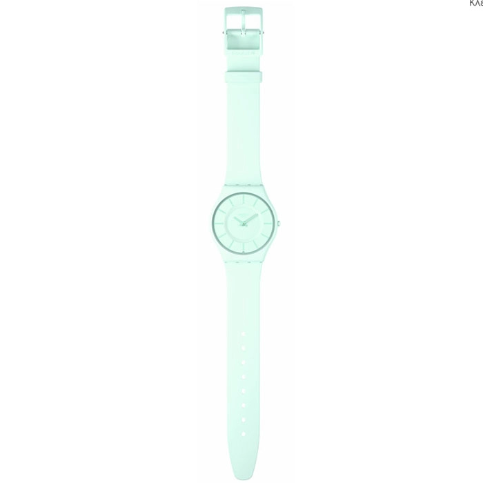 ΡΟΛΟΙ SWATCH  SS08G107 SWATCH Turquoise Lightly Silicone Strap