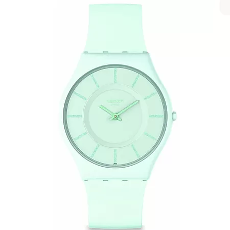 ΡΟΛΟΙ SWATCH  SS08G107 SWATCH Turquoise Lightly Silicone Strap