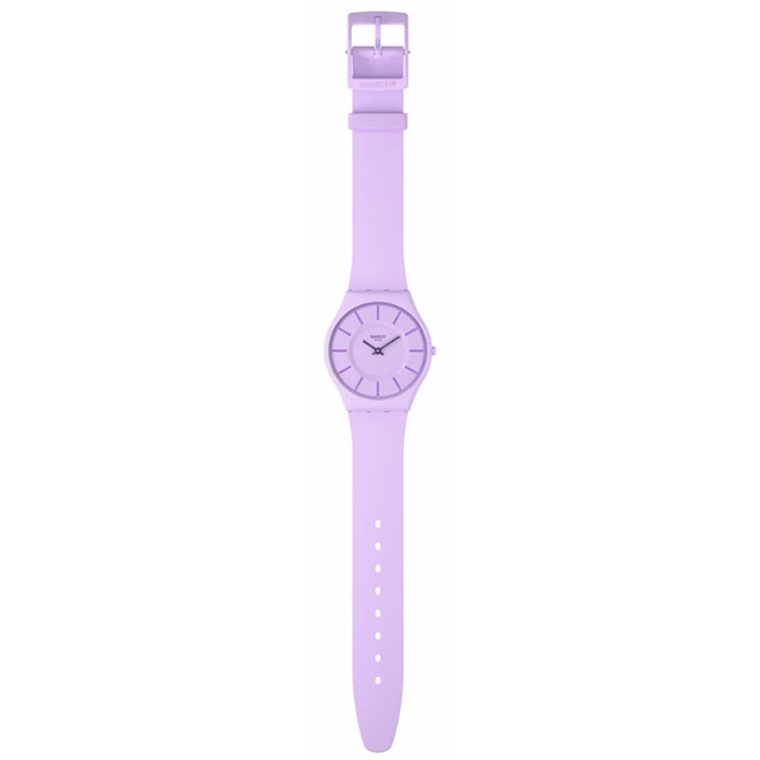 ΡΟΛΟΙ SWATCH  SS08V107 SWATCH La La Lila Silicone Strap
