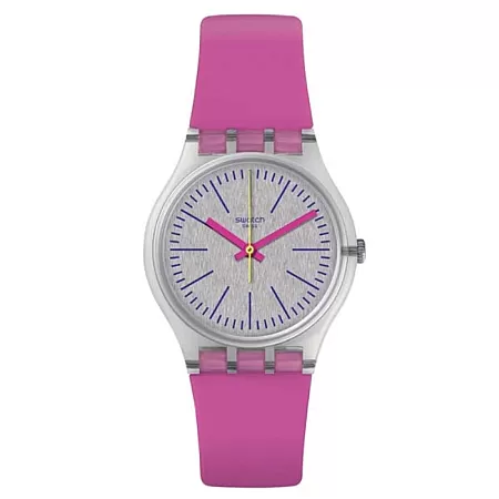 ΡΟΛΟΙ SWATCH   GE256 SWATCH Vibe Fluo Pinky Pink Silicone Strap