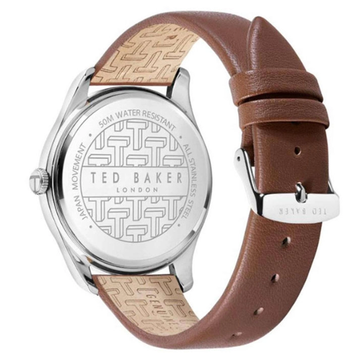 ΡΟΛΟΙ TED BAKER BKPLTF206 TED BAKER Leytonn Brown Leather Strap