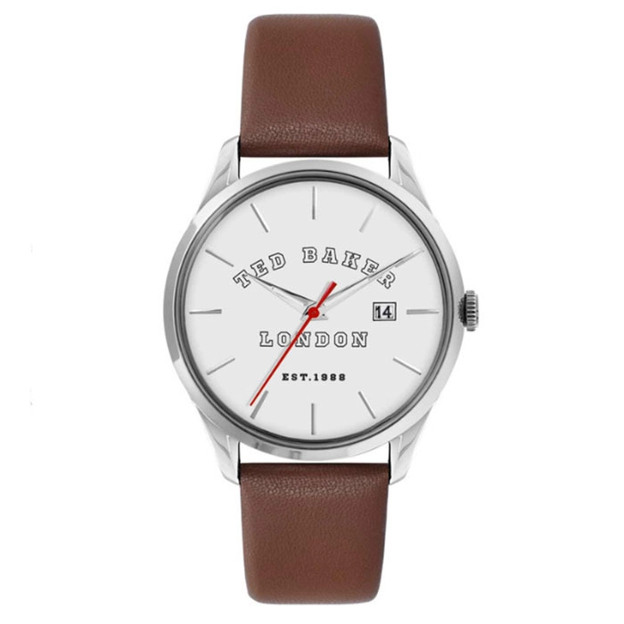 ΡΟΛΟΙ TED BAKER BKPLTF206 TED BAKER Leytonn Brown Leather Strap