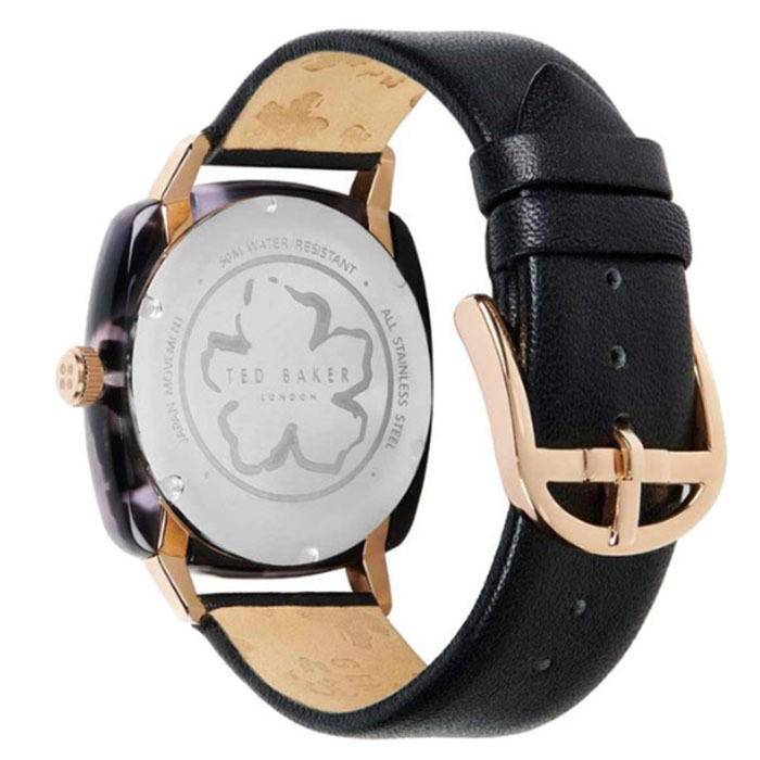 ΡΟΛΟΙ TED BAKER BKPELS201 TED BAKER Elsiee Black Leather Strap