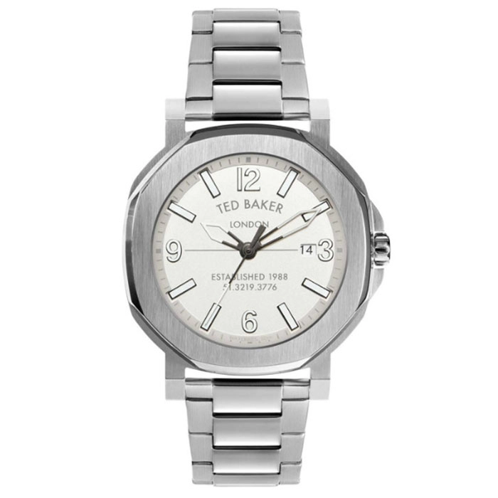 ΡΟΛΟΙ TED BAKER BKPACS204 TED BAKER Actonn Silver Stainless Steel Bracelet