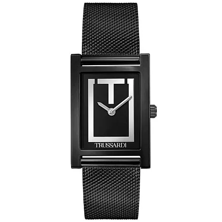 ΡΟΛΟΙ TRUSSARDI  R2453155001 TRUSSARDI T-Strict Black Metallic Bracelet