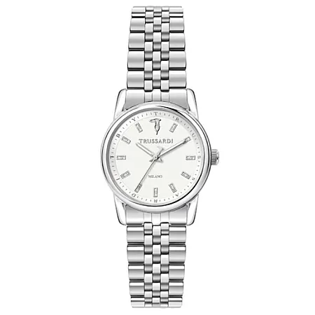 ΡΟΛΟΙ TRUSSARDI R2453150507 TRUSSARDI T-Joy Crystals Silver Metallic Bracelet