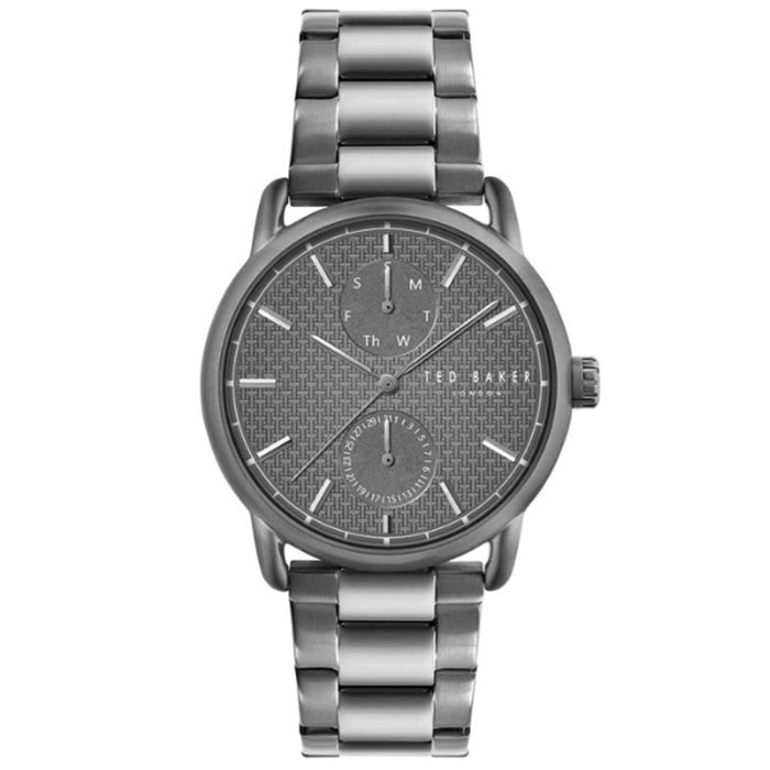 ΡΟΛΟΙ TED BAKER  BKPOLS304 TED BAKER Oliver Grey Stainless Steel Bracelet