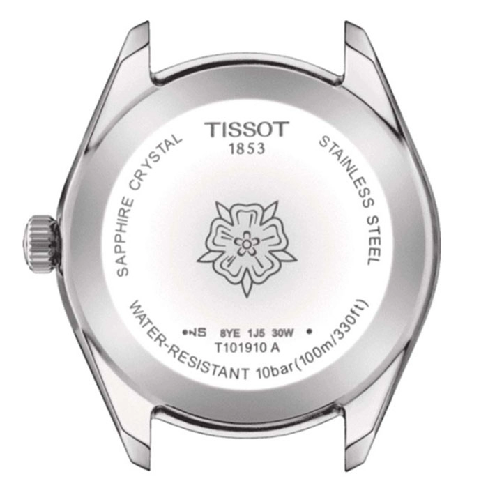 ΡΟΛΟΙ TISSOT  T1019101111600 TISSOT T-Classic PR 100 Sport Chic Diamonds Silver Stainless Steel Bracelet