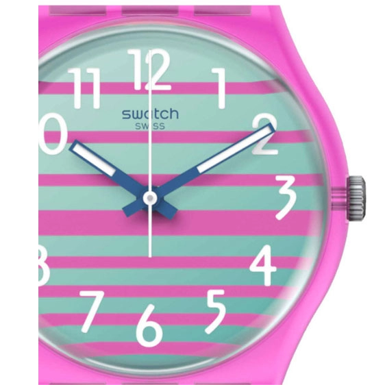 ΡΟΛΟΙ SWATCH  SO28P105 SWATCH Electrifying Summer Multicolor Silicone Strap