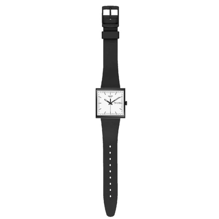 ΡΟΛΟΙ SWATCH  SO34B700 SWATCH Bioceramic What If Black Biosourced Strap