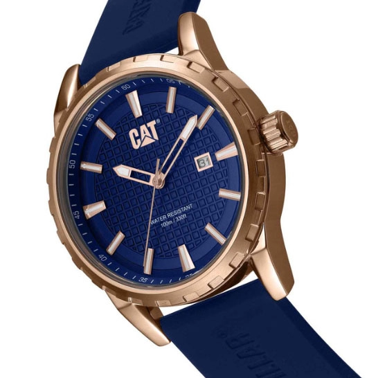 ΡΟΛΟΙ CATERPILLAR  NR19126629 CATERPILLAR Architect Blue Silicone Strap