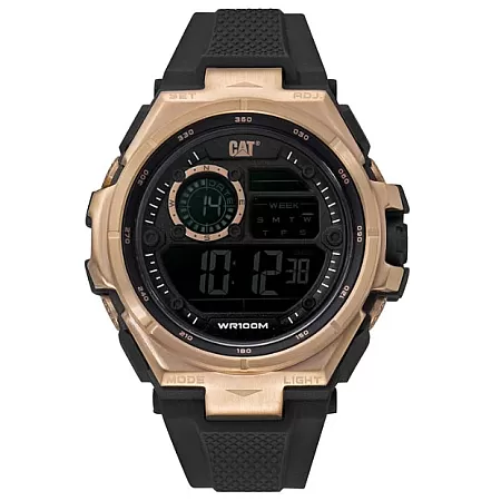 ΡΟΛΟΙ CATERPILLAR OD19721149 CATERPILLAR Hybrid Chronograph Black Silicone Strap