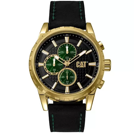 ΡΟΛΟΙ CATERPILLAR  NR18334123 CATERPILLAR Architect Black Leather Strap