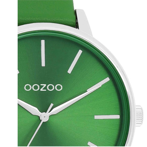 ΡΟΛΟΙ OOZOO  C11297 OOZOO Timepieces Green Leather Strap