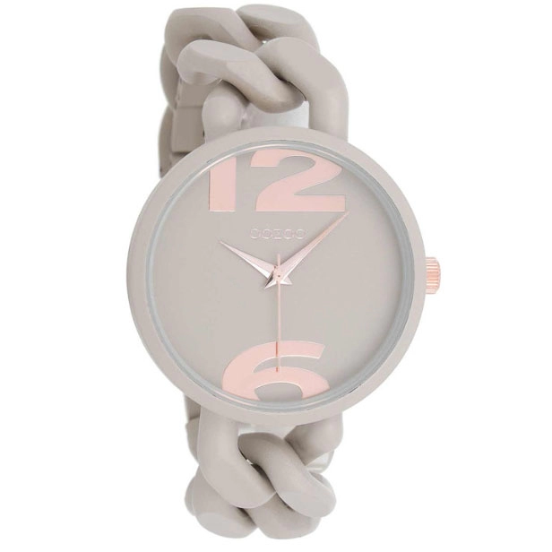 ΡΟΛΟΙ OOZOO  C11265 OOZOO Timepieces Beige Plastic Strap