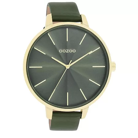 ΡΟΛΟΙ OOZOO  C11257 OOZOO Timepieces Green Leather Strap