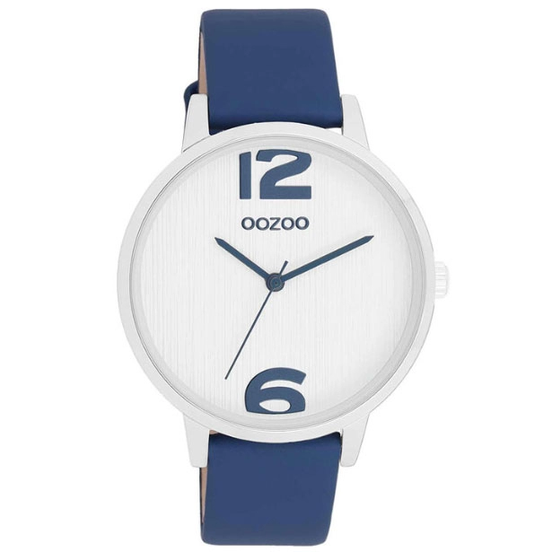 ΡΟΛΟΙ OOZOO  C11238 OOZOO Timepieces Blue Leather Strap