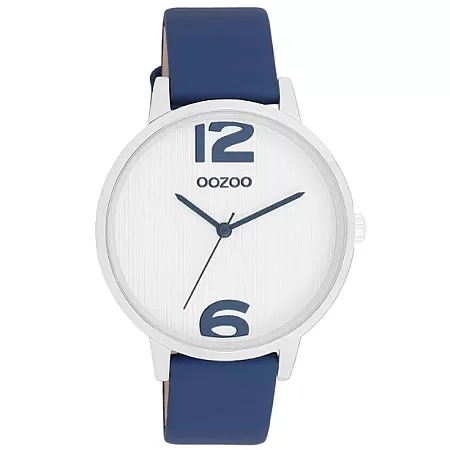ΡΟΛΟΙ OOZOO  C11238 OOZOO Timepieces Blue Leather Strap