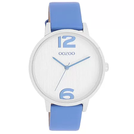 ΡΟΛΟΙ OOZOO  C11235 OOZOO Timepieces Light Blue Leather Strap
