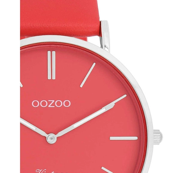 ΡΟΛΟΙ OOZOO  C20324 OOZOO Vintage Red Leather Strap