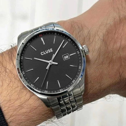 ΡΟΛΟΙ CLUSE CW20904 CLUSE Antheor Silver Stainless Steel Bracelet