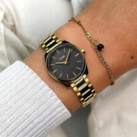 ΡΟΛΟΙ CLUSE CG11701 CLUSE Feroce Mini Gold Stainless Steel Bracelet Gift Set