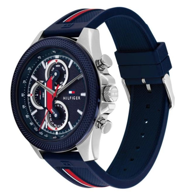 ΡΟΛΟΙ TOMMY HILFIGER 1792083 Tommy HILFIGER Clark Blue Silicone Strap