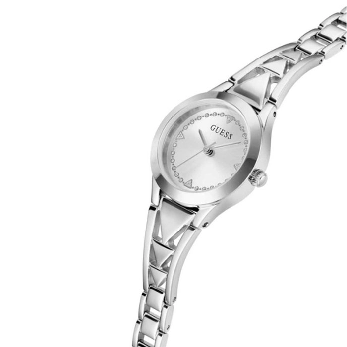 ΡΟΛΟΙ GUESS GW0609L1 GUESS Tessa Crystals Silver Stainless Steel Bracelet